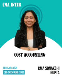 CMA Inter Cost Accounting (REGULAR + LIVE BATCH)  Dec 25/June 26