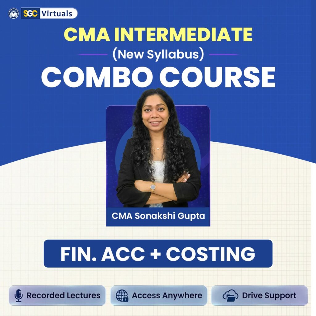 CMA Inter New Syllabus Combo-(FINANCIAL ACCOUNTS + COSTING)